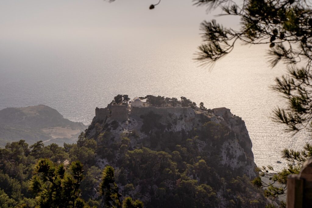 Monolithos – zamek z widokiem na Rodos